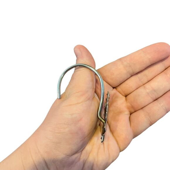 11 Piece Autumn Silver Metal Maple Leaf Shower Curtain Hooks Decor Bathroom Fall - Picture 5 of 7